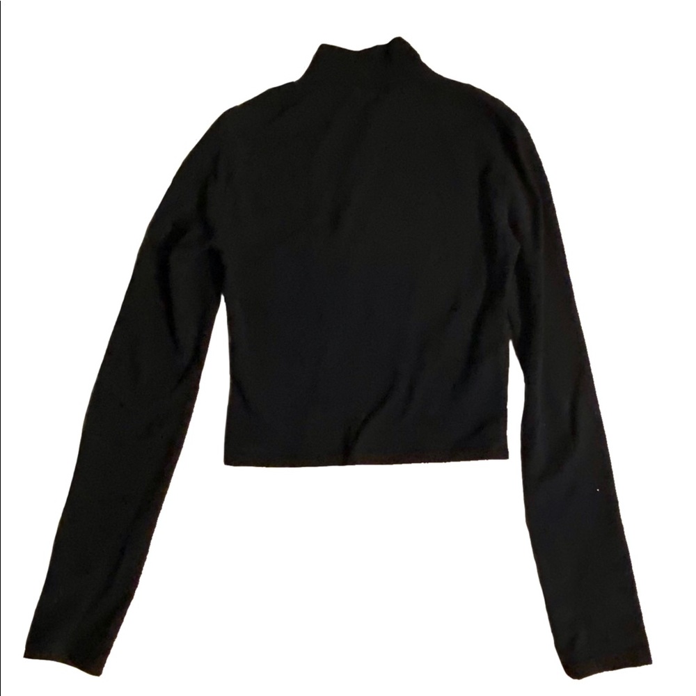 Black Turtleneck Shirt